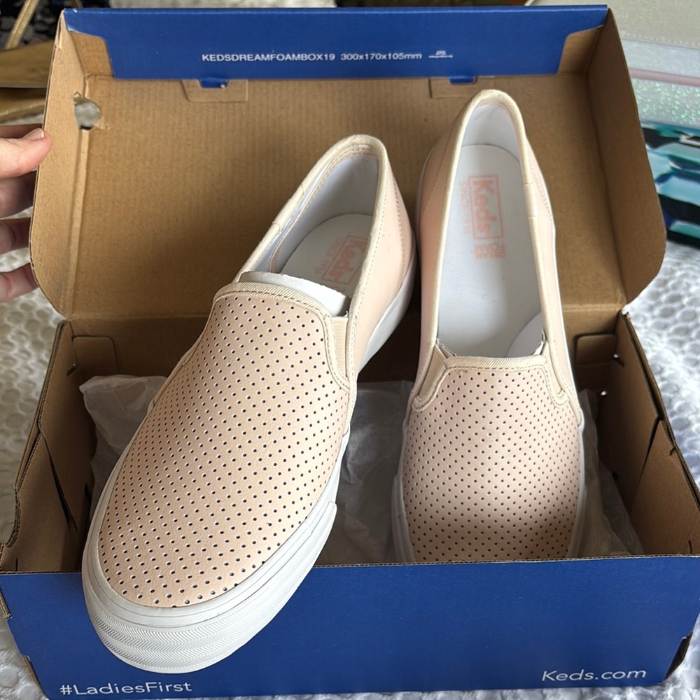 Keds Women's Slip-On Sneakers - Cream